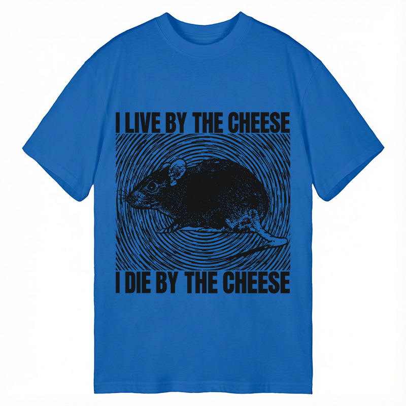 Tokyocanvas I Live By The Cheese Rat Classic T-Shirt