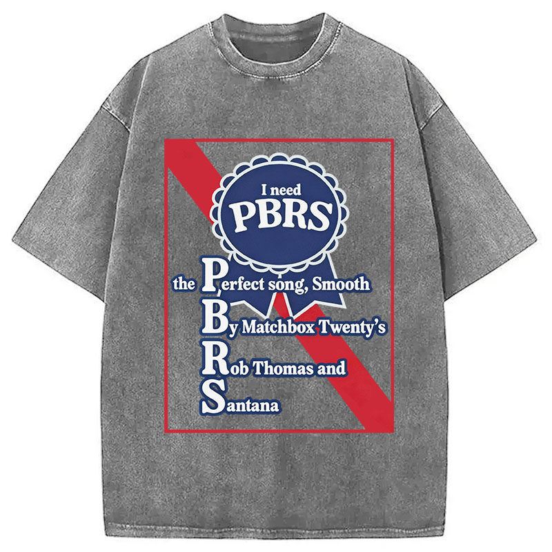 Tokyocanvas I Need PBRS Washed T-Shirt