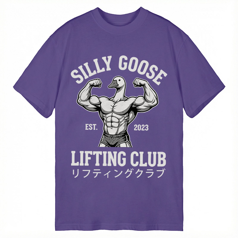 Tokyocanvas Silly Goose Lifting Classic T-Shirt
