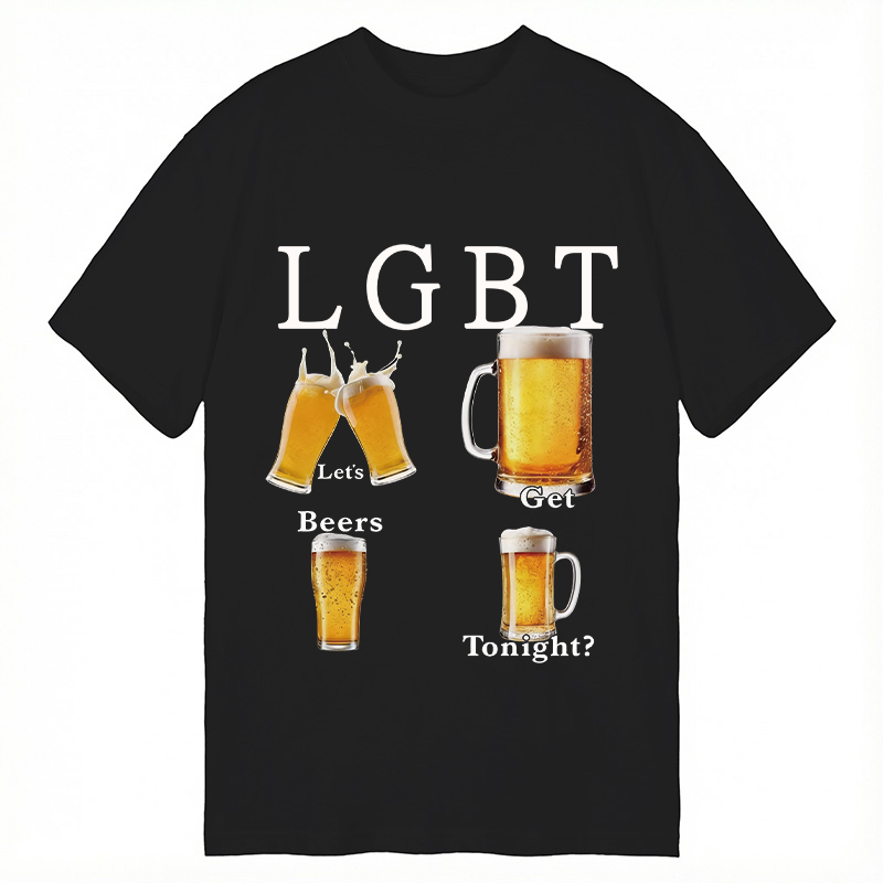 Tokyocanvas Lets Get Beers Classic T-Shirt