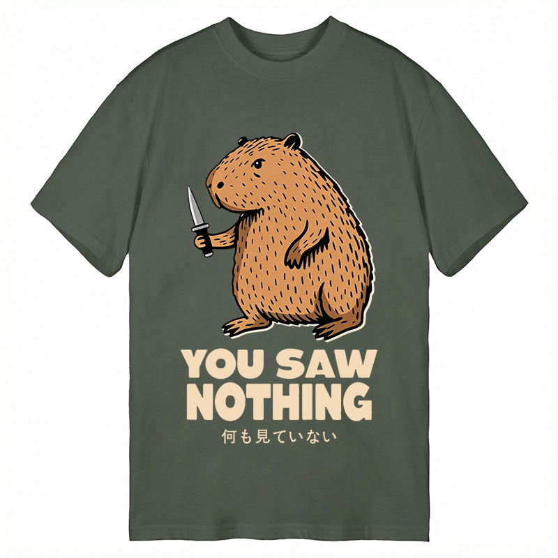 Tokyocanvas You Saw Nothing Classic T-Shirt