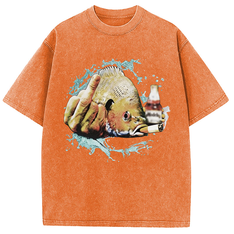 Tokyocanvas Dope Ass Bluegill Washed T-Shirt
