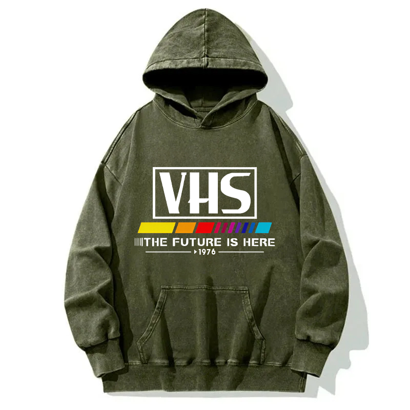 Tokyocanvas VHS 1976 Vintage Washed Hoodie