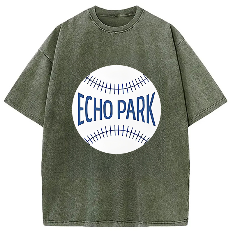 Tokyocanvas Echo Park Washed T-Shirt