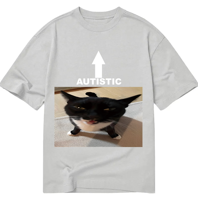 Tokyocanvas Autistic Cat Classic T-Shirt