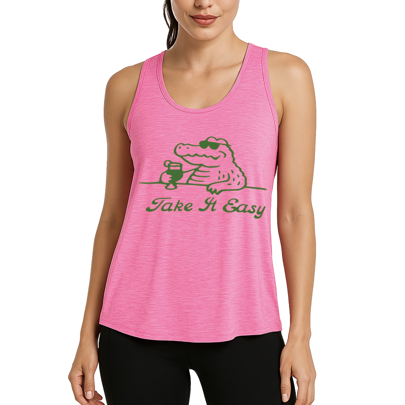 Tokyocanvas Take It Easy Fitness Tank