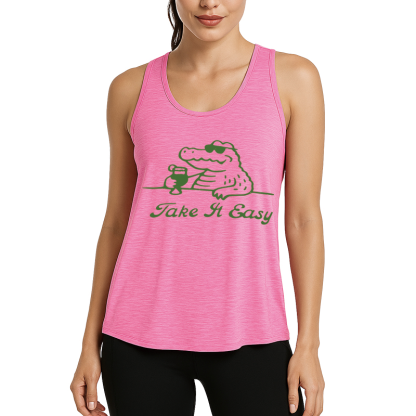 Tokyocanvas Take It Easy Fitness Tank