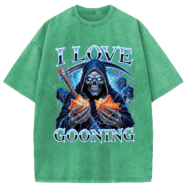 Tokyocanvas I Love Gooning Washed T-Shirt