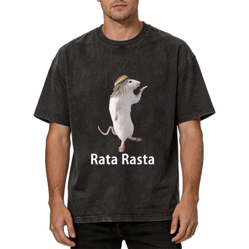 Tokyocanvas Rata Rasta Washed T-Shirt
