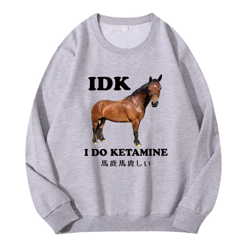 Tokyocanvas IDK I Do Ketamine Classic Sweatshirt