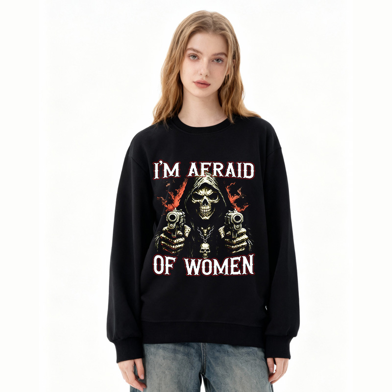 Tokyocanvas I'm Afraid Of Women Classic Sweatshirt