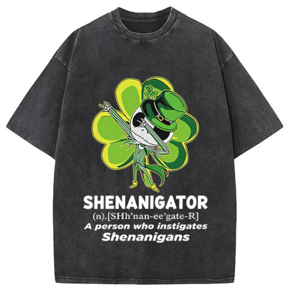 Tokyocanvas Shenanigator A Person Washed T-Shirt