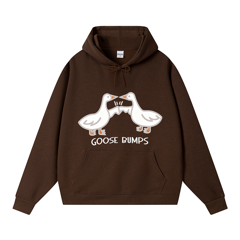 Tokyocanvas Goose Bumps Fleece Lined Hoodie