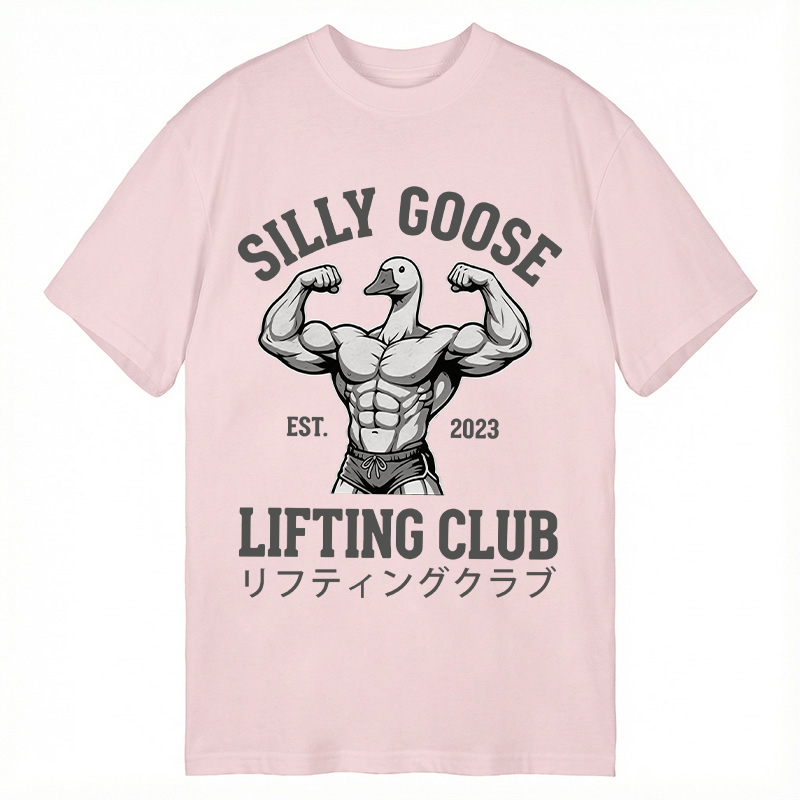 Tokyocanvas Silly Goose Lifting Classic T-Shirt