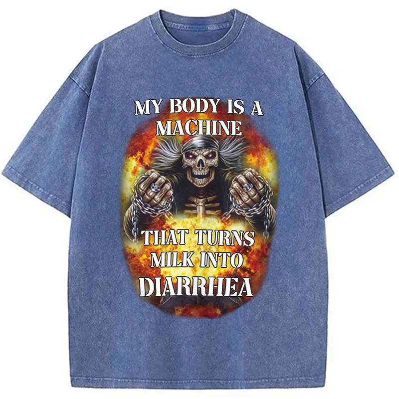Tokyocanvas My Body is a Machine Washed T-Shirt