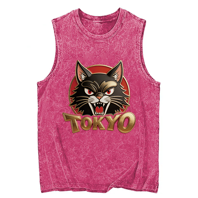 Tokyocanvas Happy 2nd Anniversary! Washed Tank