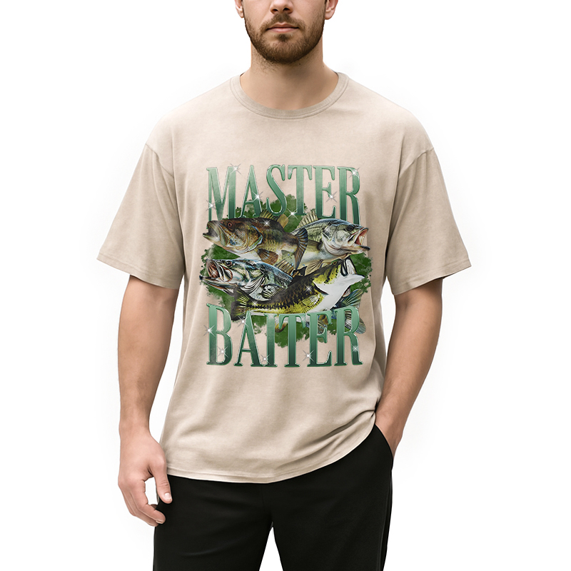 Tokyocanvas Master Baiter Retro Washed T-Shirt