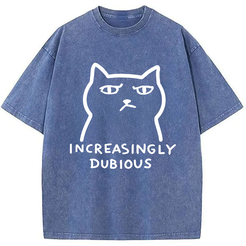 Tokyocanvas Increasingly Dubious Washed T-Shirt