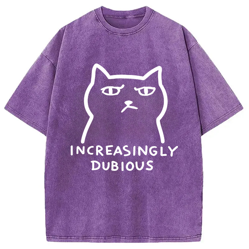 Tokyocanvas Increasingly Dubious Washed T-Shirt