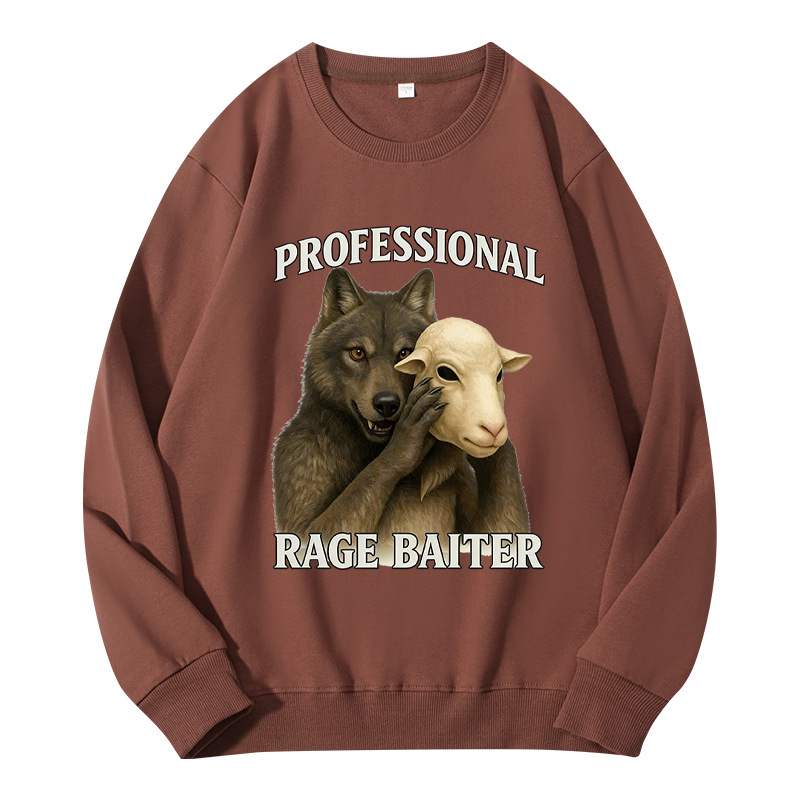 Tokyocanvas Professional Rage Baiter Funny Classic Sweatshirt