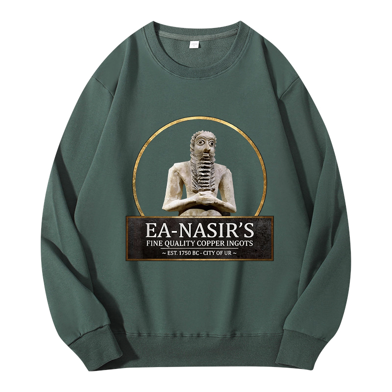 Tokyocanvas Ea Nasir's Copper Ingots Funny Bronze Age History Meme Classic Sweatshirt