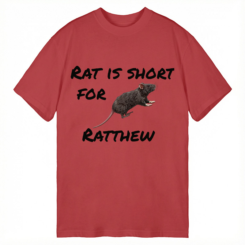 Tokyocanvas Rat Is Short For Ratthew Classic T-Shirt