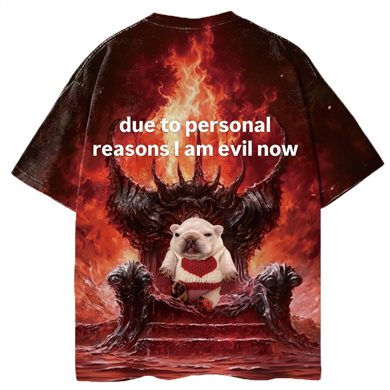 Tokyocanvas Due To Personal Graphic Print T-shirt