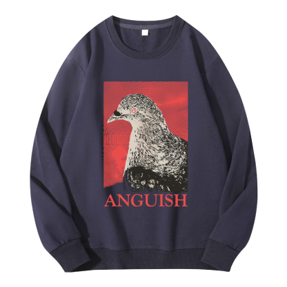 Tokyocanvas The Weight of Urban Anguish Classic Sweatshirt