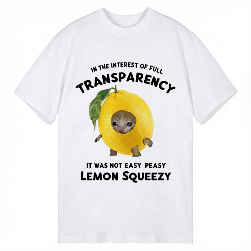 Tokyocanvas Easy Peasy Lemon Squeezy Classic T-Shirt