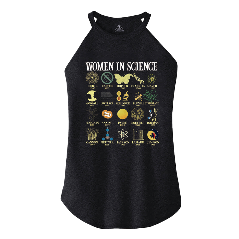 Tokyocanvas Women In Science Cotton Tank