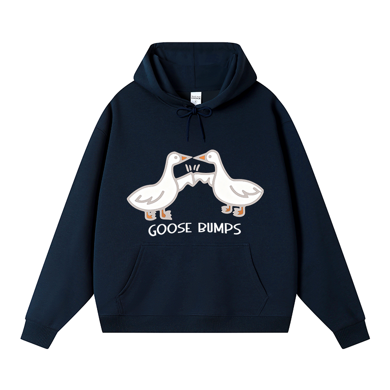 Tokyocanvas Goose Bumps Fleece Lined Hoodie