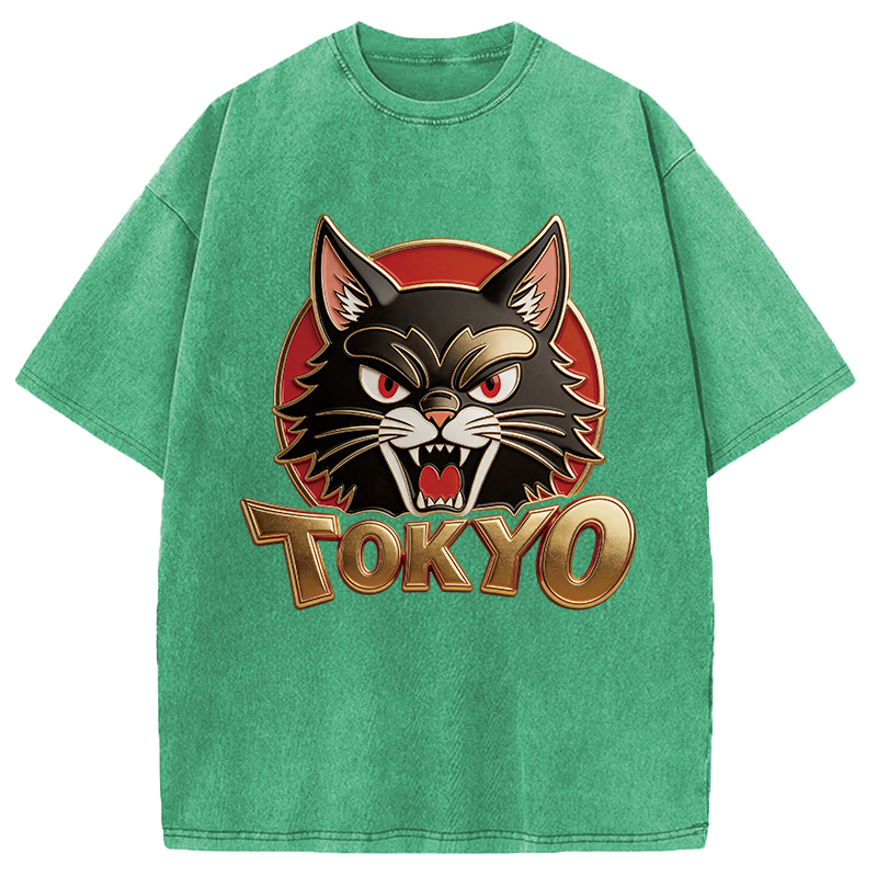 Tokyocanvas Happy 2nd Anniversary! Washed T-Shirt