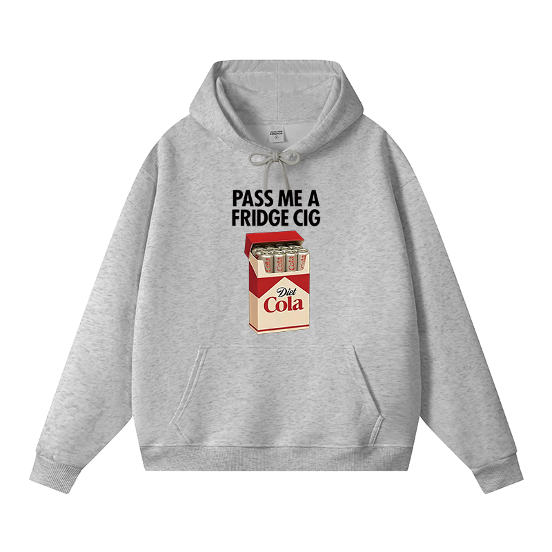 Tokyocanvas I Need A Diet Cola Fleece Lined Hoodie