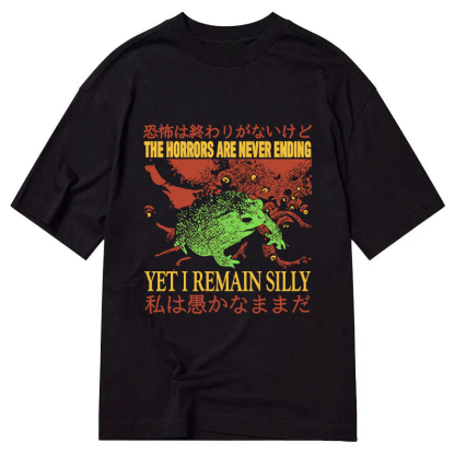 Tokyocanvas The Horrors are Never Ending Classic T-Shirt