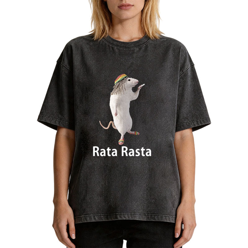 Tokyocanvas Rata Rasta Washed T-Shirt
