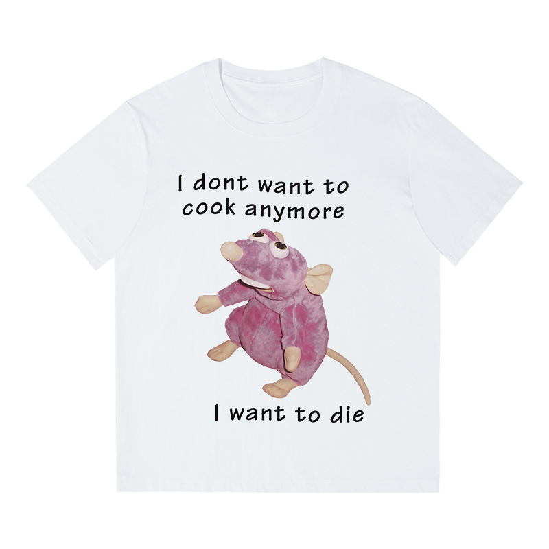 Tokyocanvas I Don't Want To Cook Anymore Boxy T-shirt