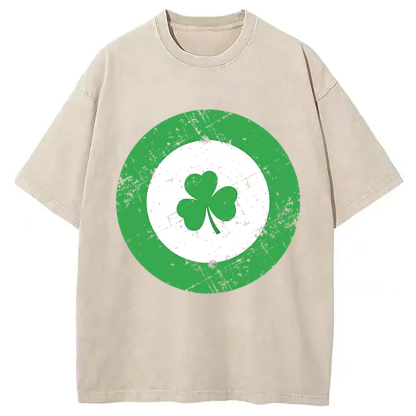 Tokyocanvas Awesome St Patricks Day Washed T-Shirt
