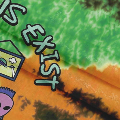 Tokyocanvas Aliens Exist Long Sleeve Graphic Print T-Shirt