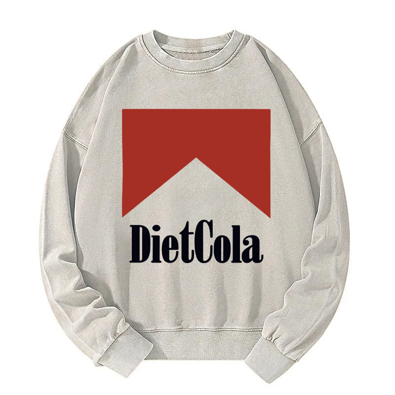 Tokyocanvas Diet Cola Marlboro Washed Sweatshirt