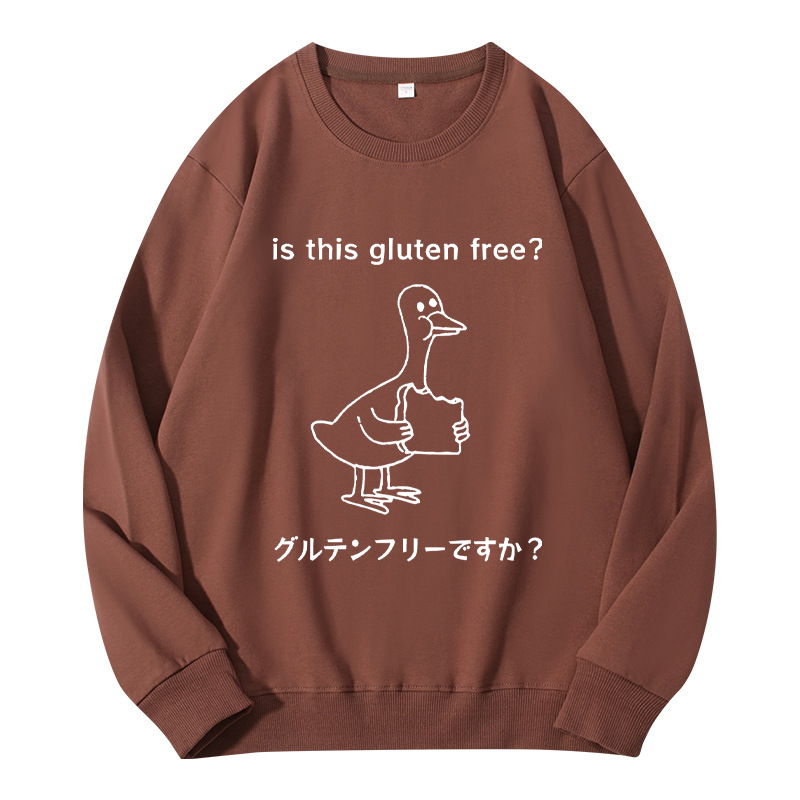 Tokyocanvas Avoid Gluten Product Classic Sweatshirt