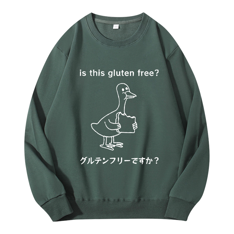 Tokyocanvas Avoid Gluten Product Classic Sweatshirt