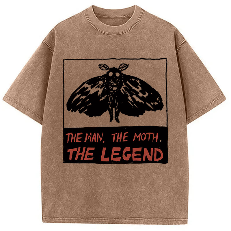 Tokyocanvas The Man The Moth The Legend Washed T-Shirt