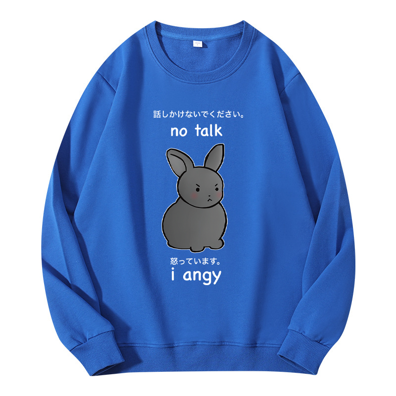 Tokyocanvas No Talk I Angy Classic Sweatshirt