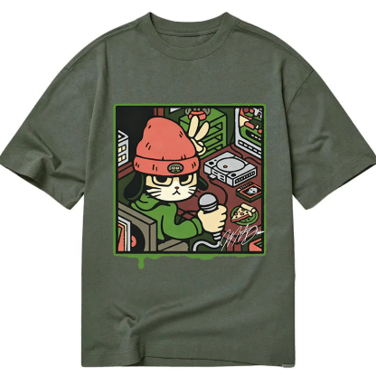 Tokyocanvas Rapper Cat Classic T-Shirt