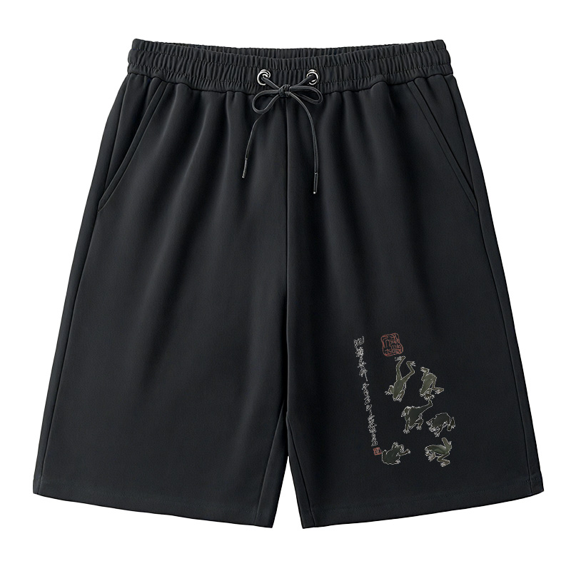 Tokyocanvas Retro Japan Frog Classic Short