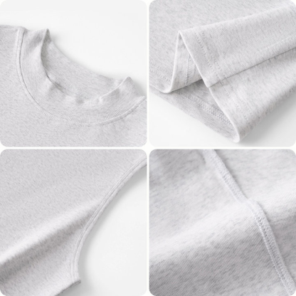 Tokyocanvas Ring Ring Crew Neck Crop Top