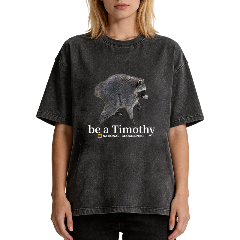 Tokyocanvas Be a Jimothy Washed T-Shirt