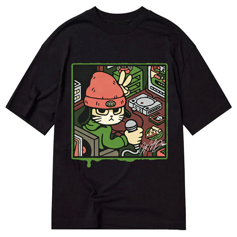 Tokyocanvas Rapper Cat Classic T-Shirt