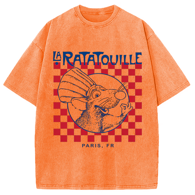 Tokyocanvas Chef Rat Washed T-Shirt