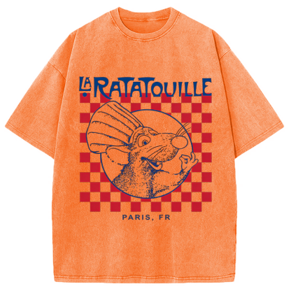 Tokyocanvas Chef Rat Washed T-Shirt